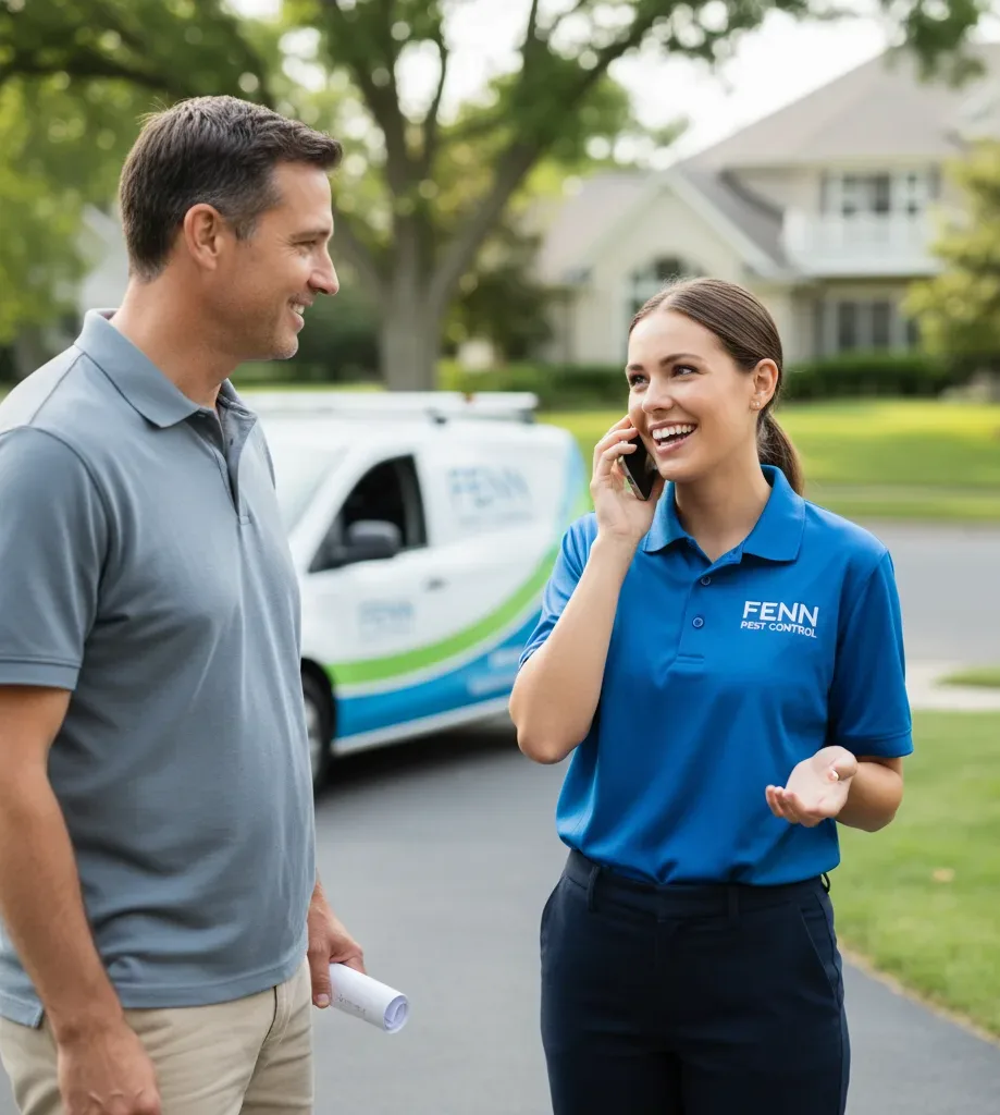 Fenn Pest Control customer support in Fairview